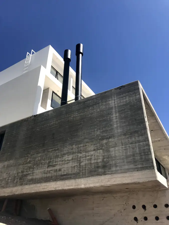 Casa La Rufina 1 — Detalle del encofrado