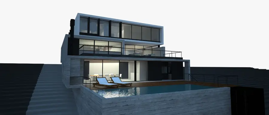 Invernón Arquitectos — Estudio volumétrico del escalonamiento